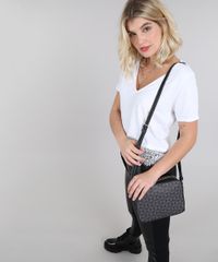 Bolsa-Feminina-Transversal-Pequena-Estampada-Geometrica-Preta-9360379-Preto_2