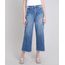 Calca-Jeans-Feminina-Pantalona-Mindset-Cintura-Super-Alta-com-Botoes-Azul-Medio-9391033-Azul_Medio_1