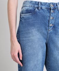 Calca-Jeans-Feminina-Pantalona-Mindset-Cintura-Super-Alta-com-Botoes-Azul-Medio-9391033-Azul_Medio_4