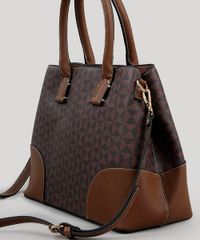 Bolsa-Feminina-Media-Estampada-Geometrica-com-Alca-Removivel-Marrom-9360382-Marrom_5