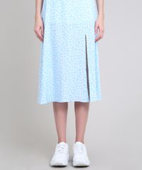 Vestido-Feminino-Mindset-Midi-Estampado-Floral-com-Fenda-Alca-Media-Azul-Claro-9688658-Azul_Claro_4