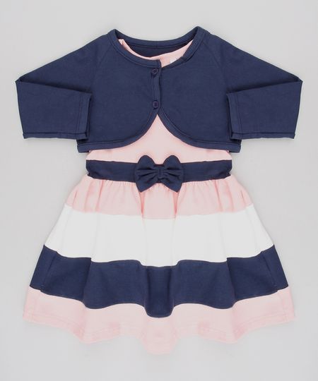 Vestido-Infantil-Sem-Manga-Rosa-Claro---Bolero-Manga-Longa-Azul-Marinho-9540145-Azul_Marinho_1