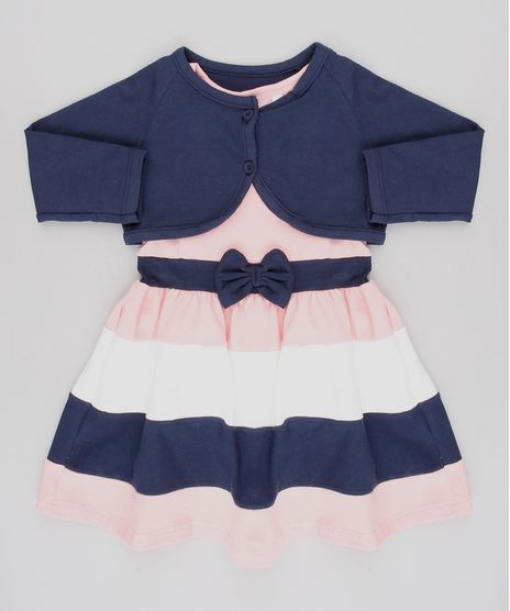 Vestido-Infantil-Sem-Manga-Rosa-Claro---Bolero-Manga-Longa-Azul-Marinho-9540145-Azul_Marinho_1