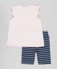 Conjunto-Infantil-de-Blusa-Animais-Sem-Manga-Rosa-Claro---Bermuda-Legging-Listrada-Azul-Marinho-9557600-Azul_Marinho_2