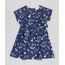 Vestido-Infantil-Estampado-Floral-com-Lacos-Manga-Curta-Azul-Marinho-9550586-Azul_Marinho_1