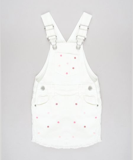 Jardineira-de-Sarja-Infantil-com-Bordado-Barra-Desfiada-Off-White-9586748-Off_White_1