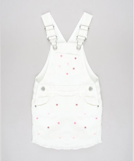 Jardineira-de-Sarja-Infantil-com-Bordado-Barra-Desfiada-Off-White-9586748-Off_White_1