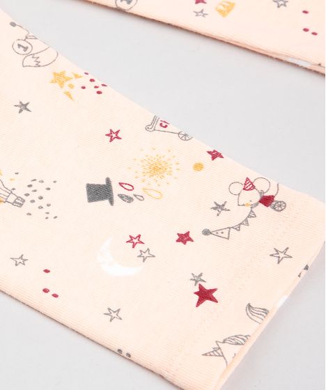 legging laranja infantil