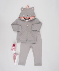 Conjunto-Infantil-de-Blusao-com-Capuz-Matelasse---Calca-em-moletom-Cinza-9450987-Cinza_3