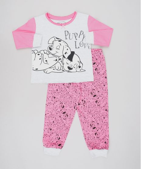 Pijama-Infantil-Dalmatas-Manga-Longa-Cinza-Mescla-9528478-Cinza_Mescla_1