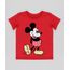 Camiseta-Infantil-Mickey-Flocada-Manga-Curta-Vermelha-9606291-Vermelho_1