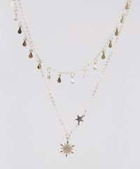 Kit-de-2-Gargantilhas-Femininas-com-Pingente-Dourado-9544839-Dourado_1