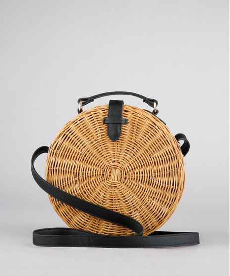Bolsa-Feminina-de-Palha-Redonda-Media-Transversal--Bege-9254683-Bege_1