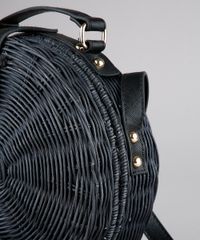 Bolsa-Feminina-de-Palha-Redonda-Media-Transversal--Preta-9254683-Preto_5