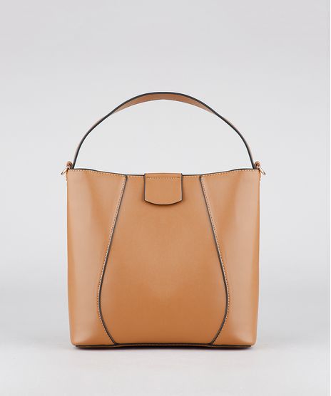 Bolsa-Feminina-Media-com-Recorte-e-Alca-de-Ombro-Removivel-Caramelo-9485383-Caramelo_1