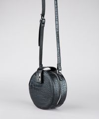 Bolsa-Feminina-Transversal-Pequena-Redonda-Croco-Preta-9485385-Preto_3