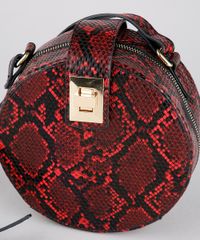 Bolsa-Feminina-Transversal-Pequena-Redonda-Croco-Estampada-Animal-Print-Vermelha-9485385-Vermelho_5