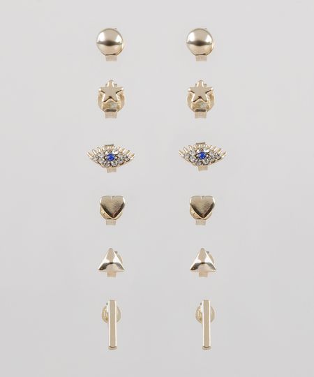 Kit-de-6-Brincos-Femininos-Folheados-Dourado-9544844-Dourado_1 Kit-de-6-Brincos-Femininos-Folheados-Dourado-9544844-Dourado_1