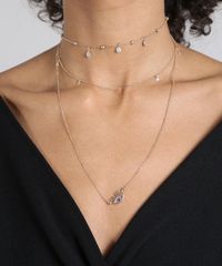 Colar-Feminino-Triplo-Folheado-com-Pingente-de-Olho-Grego-Dourado-9544851-Dourado_2