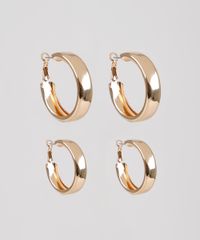 Kit-de-2-Brincos-Femininos-de-Argola-Dourado-9532694-Dourado_1 Kit-de-2-Brincos-Femininos-de-Argola-Dourado-9532694-Dourado_1