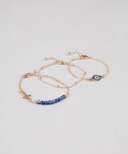 Kit-de-3-Pulseiras-Femininas-com-Pingentes-Dourado-9533475-Dourado_1