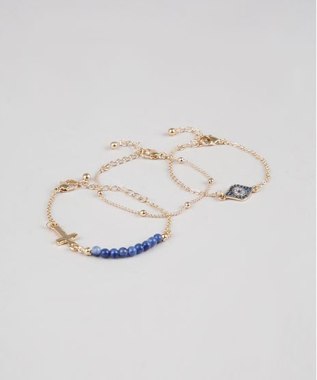Kit-de-3-Pulseiras-Femininas-com-Pingentes-Dourado-9533475-Dourado_1