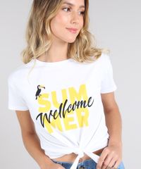 Blusa-Feminina-Cropped--Welcome-Summer--com-No-Manga-Curta-Decote-Redondo-Off-White-9576229-Off_White_4