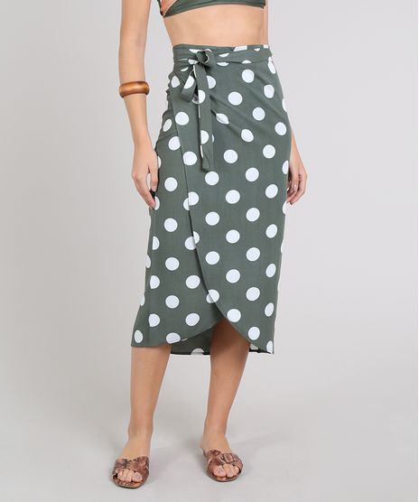 Saia-Feminina-Pareo-Estampada-de-Poa-Verde-9585172-Verde_1