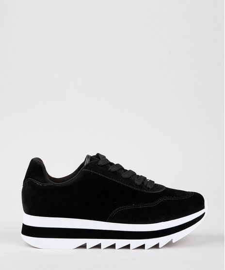 Tenis-Feminino-Vizzano-em-Suede-Tratorado-Preto-9568941-Preto_1