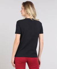 Blusa-Feminina-Stranger-Things-Eleven-Manga-Curta-Decote-Redondo-Preto-9627789-Preto_2
