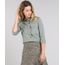 Camisa-de-Sarja-Feminina-com-Bolsos-Manga-Longa-Verde-Militar-9571384-Verde_Militar_1