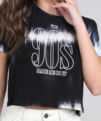 Blusa-Feminina-Cropped--90-s--Estampada-Tie-Dye-Manga-Curta-Preta-9617704-Preto_4