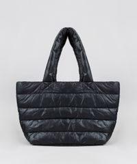 Bolsa-Feminina-Shoulder-Grande-Puffer-Preta-9485380-Preto_1