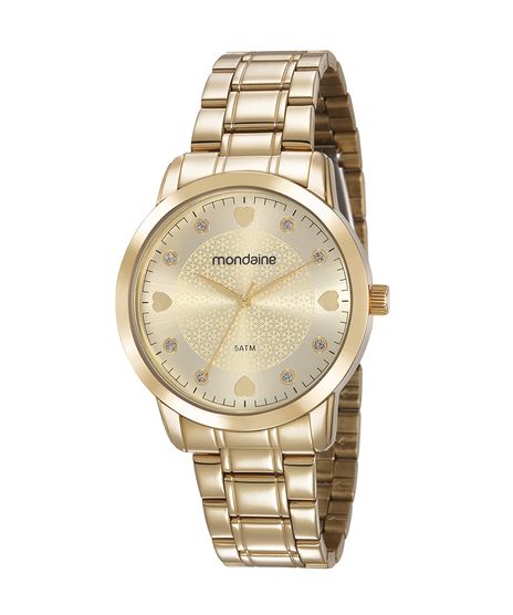 Kit-de-Relogio-Analogico-Mondaine-Feminino---Brinco---Colar---83430LPMVDE1KD--Dourado-9638380-Dourado_1