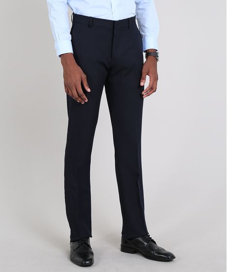 calça masculina azul marinho