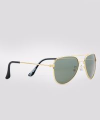Oculos-de-Sol-Aviador-Infantil-Oneself-Dourado-9674814-Dourado_3