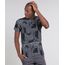 Camiseta-Masculina-Slim-Fit-Estampada-de-Bandana-Manga-Curta-Gola-Careca-Preta-9662885-Preto_1