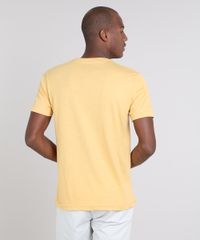 Camiseta-Masculina--Western-Dream--Manga-Curta-Gola-Careca-Mostarda-9529641-Mostarda_2
