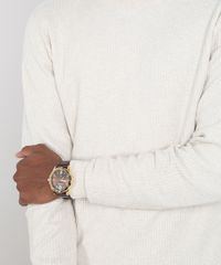 Sueter-Masculino-em-Trico-Bege-Claro-9520468-Bege_Claro_4