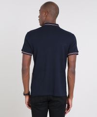 Polo-Masculina-com-Recorte-e-Bordado-Manga-Curta-Azul-Marinho-9527594-Azul_Marinho_2