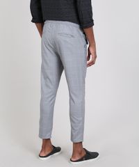 Calca-Masculina-Estampada-Quadriculada-Chino-Slim-Cropped-Quadriculado-Cinza-Mescla-9638428-Cinza_Mescla_4