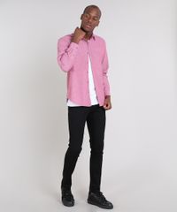 Camisa-Masculina-Comfort-com-Linho-Manga-Longa-Vinho-9523409-Vinho_3