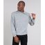 Blusao-Masculino-em-Trico-com-Bolso-e-Capuz--Cinza-Mescla-Claro-9450629-Cinza_Mescla_Claro_1