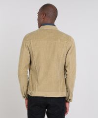 Jaqueta-Masculina-Trucker-em-Veludo-Cotele-Bege-9638427-Bege_2