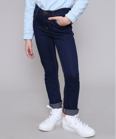 calça jeans basica feminina