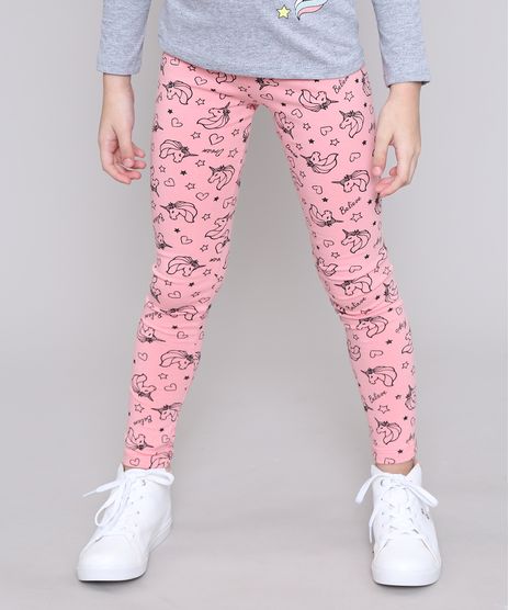 Calca-Legging-Infantil-Estampada-de-Unicornios-Rosa-9538317-Rosa_1