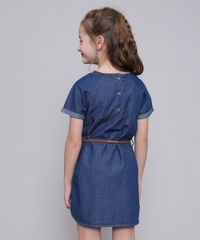 Vestido-Jeans-Infantil-com-Cinto-Manga-Curta-Azul-Medio-9554916-Azul_Medio_2