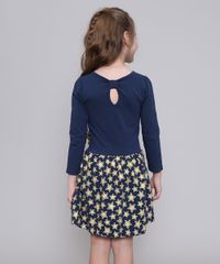 Vestido-Infantil-LOL-Surprise-com-Glitter-Manga-Longa-Azul-Marinho-9585665-Azul_Marinho_2