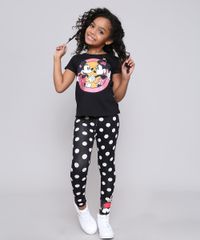 Calca-Legging-Infantil-Minnie-Estampada-de-Poa-Preta-9543805-Preto_3