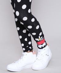 Calca-Legging-Infantil-Minnie-Estampada-de-Poa-Preta-9543805-Preto_4